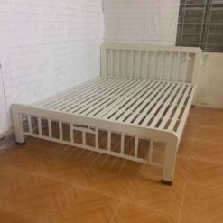 Giường sắt đơn hộp 40x80 1m4 - GT 10