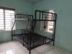 Giường tầng sắt hộp vuông Rộng 1m6/1m4 Dài 2m GT 54