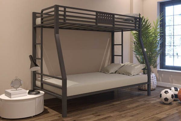 Giường sắt 2 tầng kiểu mới rộng 1m2 GT 46