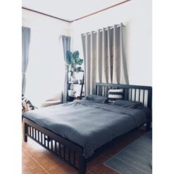 Giường đơn sắt hộp 40×80 rộng 1m6 GT 14