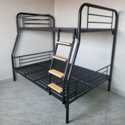 Giường sắt tầng 1m2 ống tròn lắp ghép GT 48