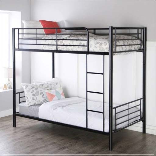 Giường sắt 2 tầng homestay rộng 1m2 - GT 37