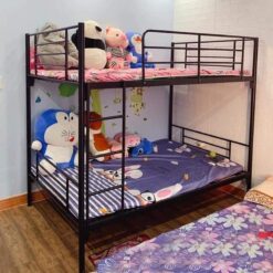Giường sắt 2 tầng homestay 1m4 - GT 45