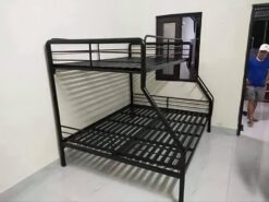 Giường sắt tầng 1m6/1m4 ống tròn lệch GT 62