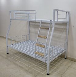 Giường tầng sắt lệch hộp vuông 40x40 rộng 1m2 - GT 34